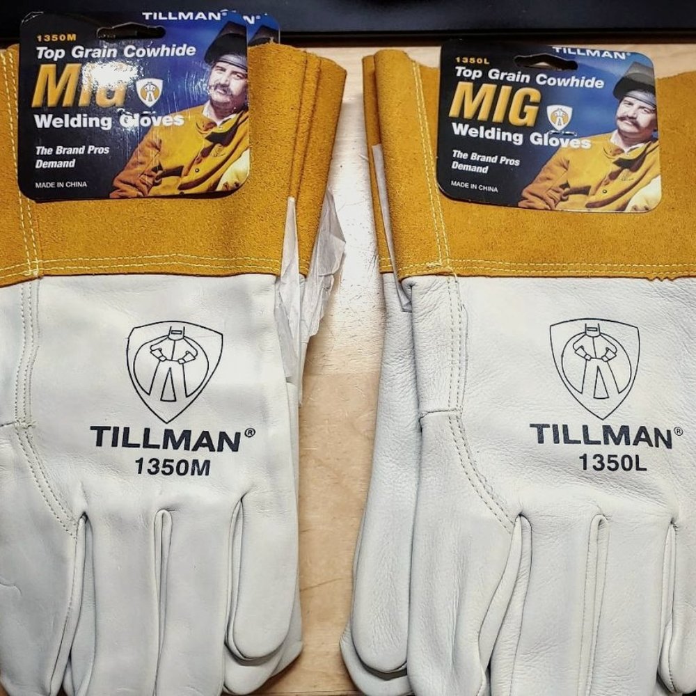 Tillman 1350 Top Grain Cowhide Mig Welding Gloves
